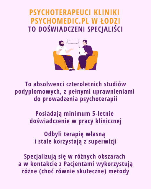 Psychoterapeuta Łódź PsychoMedic.pl