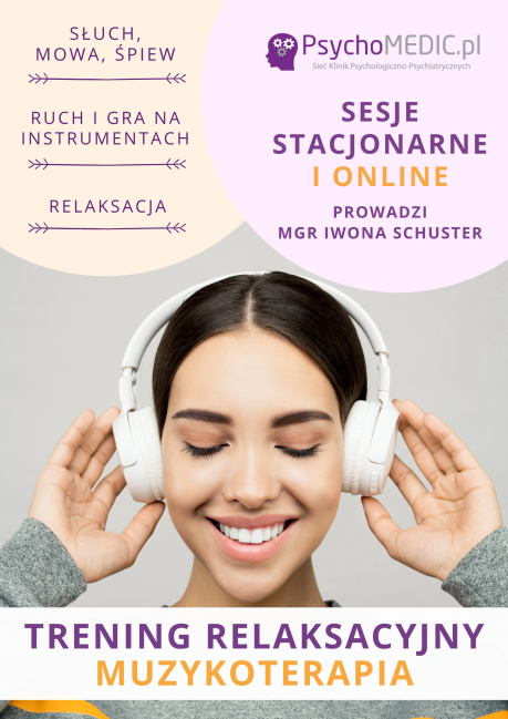Trening relaksacyjny Katowice– sesja muzykoterapii z elementami mindfulness