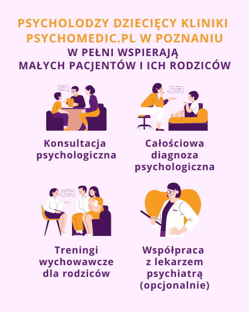 Psycholog dzieci i młodzieży Poznań