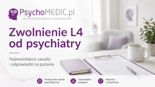 zwolnienie od psychiatry