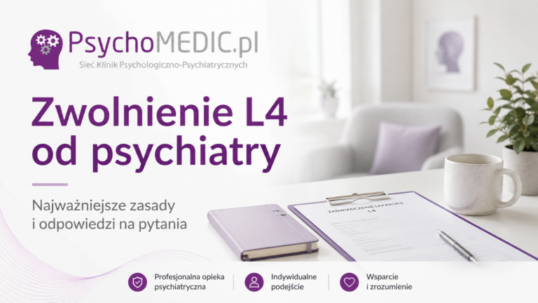 zwolnienie od psychiatry