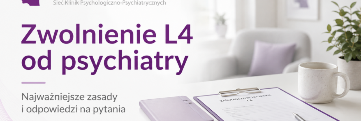 zwolnienie od psychiatry